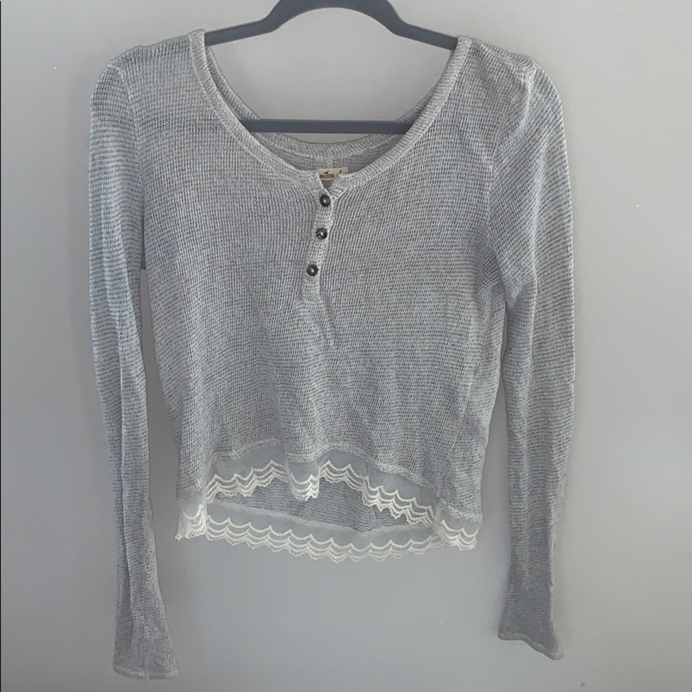Crop sweater